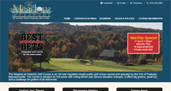 Desktop Screenshot of peabodymeadowgolf.com